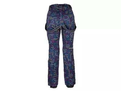 Pantaloni dama Northfinder VERNA, imprimeu multicolor