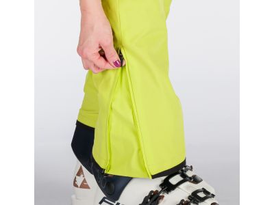 Spodnie damskie Northfinder NO-4894SNW w kolorze limonkowej zieleni