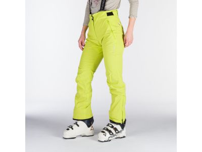 Spodnie damskie Northfinder NO-4894SNW w kolorze limonkowej zieleni