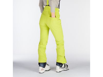 Pantaloni de schi Northfinder ALMA pentru femei, verde lime