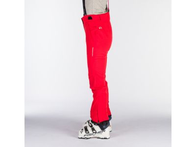 Spodnie damskie Northfinder ALMA w kolorze czerwonym