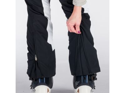 Spodnie damskie Northfinder JUNE, czarno-białe
