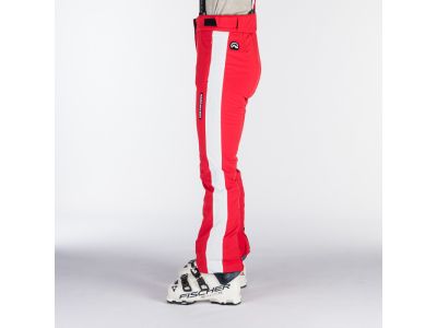 Spodnie damskie Northfinder JUNE, czerwono-białe