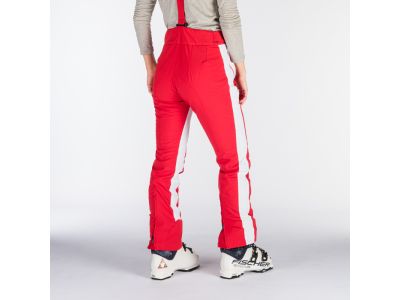 Northfinder JUNE dámske nohavice, červená/biela