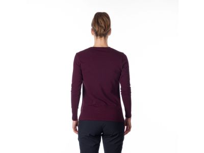 Northfinder ARLENE Damen-T-Shirt, Weinmelange