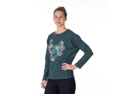 Northfinder BEVERLY Damen-T-Shirt, tintenblaumelange