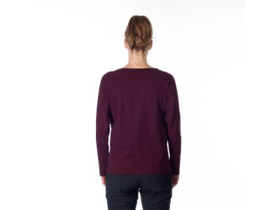 Northfinder BEVERLY Damen-T-Shirt, Weinmelange