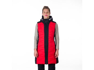 Northfinder BETTY women&#39;s vest, red/black