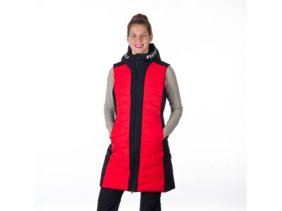 Northfinder BETTY women&#39;s vest, red/black