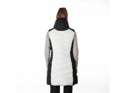 Northfinder BETTY women&#39;s vest, white/black