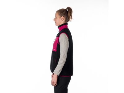 Northfinder VE-4462OR women&#39;s vest, cherry/black