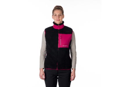 Northfinder VE-4462OR women&amp;#39;s vest, cherry/black
