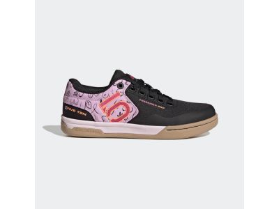 Buty damskie Five Ten Freeride Pro Canvas, czarno-fioletowo-pomarańczowe