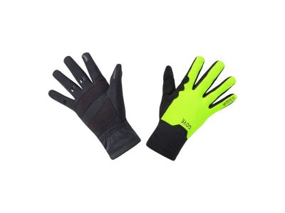 GOREWEAR M GTX I Mid Glove rukavice, black/neon yellow