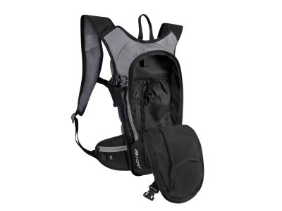 FORCE Aron Ace backpack, 10 l, grey/black