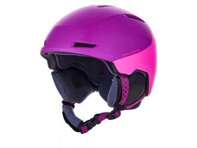 Blizzard Viva Viper ski junior helmet, violet matt/pink matt