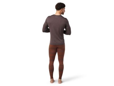 Tricou Smartwool Classic Thermal Merino Colorblock Crew, shale heather