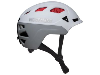 Movement 3Tech Alpi HoneyComb W women's helmet, white/gray/crimson