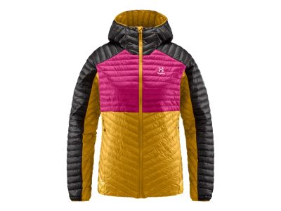 Haglöfs LIM Mimic Hood women&amp;#39;s jacket, yellow/pink