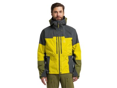 Haglöfs Spitz GTX PRO jacket, yellow/dark grey