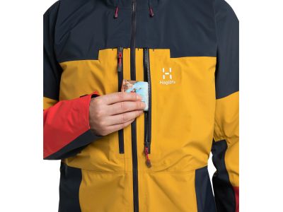 Haglöfs Spitz GTX PRO kabát, narancssárga/kék