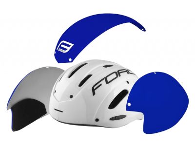 FORCE plastics for the Globe helmet, blue