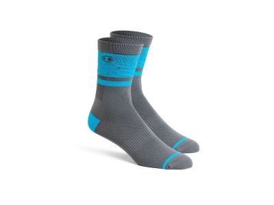 CRANKBROTHERS Icon MTB ponožky, čierna/modrá