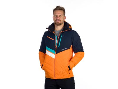 Jachetă Northfinder LAWRENCE, albastru/portocaliu