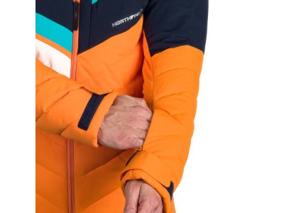 Northfinder LAWRENCE bunda, modrá/oranžová