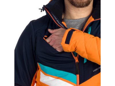 Northfinder LAWRENCE Jacke, blau/orange