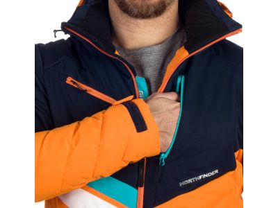 Northfinder LAWRENCE Jacke, blau/orange