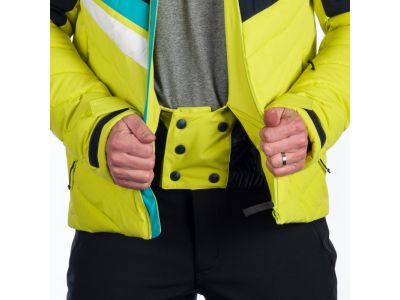 Jachetă Northfinder LAWRENCE, verde lime/albastru
