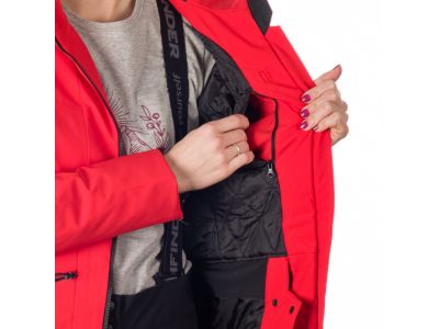 Northfinder MARJORIE women&#39;s jacket, red/black