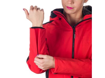 Northfinder MARJORIE női kabát, piros/fekete