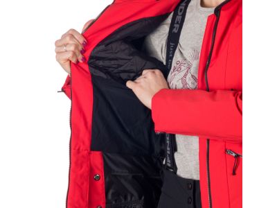 Northfinder MARJORIE dámská bunda, červená/černá