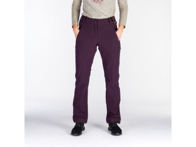 Pantaloni dama Northfinder BETTE, prelungiti, prune