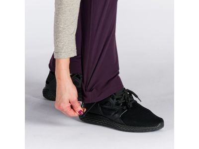 Pantaloni dama Northfinder BETTE, prelungiti, prune