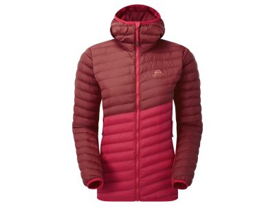 Mountain Equipment Particle Hooded women's jacket, capsicum/tibetan red