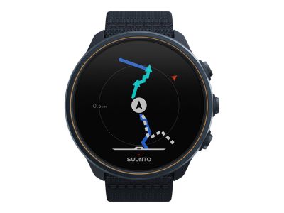 Suunto 9 Baro Titanium GPS watch, Granite Blue