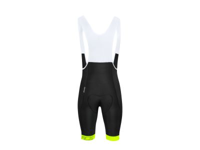 FORCE B40 Shorts mit Trägern, schwarz/fluo gelb