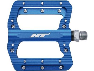 HT HTI-ANS01 platform pedals, blue