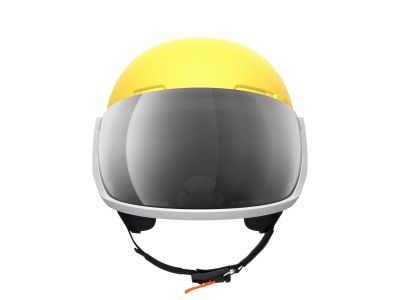POC Levator MIPS helma, hydrogen white/aventurine yellow matt