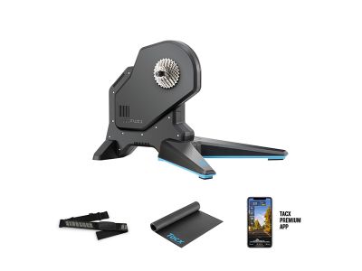 Tacx Flux 2 BUNDLE cyklotrenažér + pulzomer + podložka + 6 mesačná licencia TACX PREMIUM