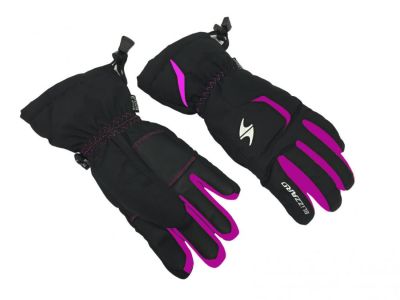 Blizzard Reflex junior children&#39;s gloves, black/pink