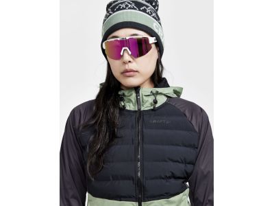 Craft ADV Pursuit Thermal női kabát, fekete/zöld