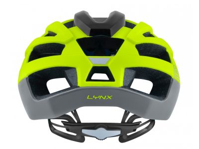FORCE Lynx helmet, fluo/gray