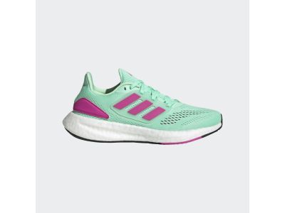 Adidas PUREBOOST 22 women&amp;#39;s shoes, Mint/Pink/White