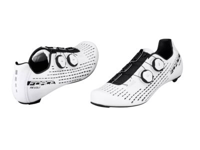 FORCE Revolt Carbon Road cycling shoes, white