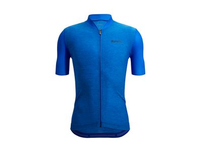 Koszulka rowerowa Santini Colore Puro w kolorze niebieskim