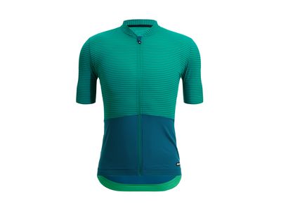 Santini Colore Riga jersey, green